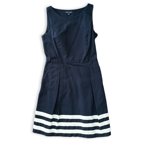 Tommy Hilfiger Dresses & Skirts - Tommy Hilfiger Navy & White Sleeveless Mini Dress